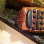 Cole Haan Brown Pebble Grain Leather Driving Loafers. Size 10.5D. Nice!