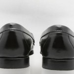 AWESOME! Mens shoes COLE HAAN black leather slip on tassel loafers sz 10.5 D