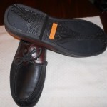 NEW Timberland Kiawah 2T Black & Brown Leather two eye Boat Deck Shoes Mens 13M