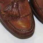 COLE HAAN Country LOAFERS Shoes Kiltie TASSEL Brown Size 9.5 Men’s