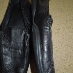 HUGO BOSS Soft Black Leather Loafers SZ. 11M