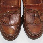 COLE HAAN Country LOAFERS Shoes Kiltie TASSEL Brown Size 9.5 Men’s