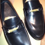 NEW MEN’S COLE HAAN AIR AIDEN BLACK LEATHER LOAFERS  SIZE 15M