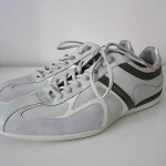 HUGO BOSS ORANGE Mens Semmio Leather Sneakers Sz EUR 43 (US 10) NEW
