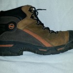 Timberland pro steel toe lace up leather boots men’s sz 13 W