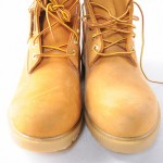 TIMBERLAND 10066 11 M light tan leather WATERPROOF WORK BOOT ankle shoe $145 NEW