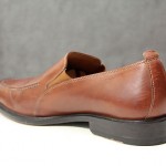 COLE HAAN LOAFER Slip-On Casual Dress Shoe 11 M Brown Leather APRON TOE C06402