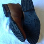 Cole Haan C09799 UG12 Size 9 M Nike Air Boot Tan Brown Leather Made In India Men
