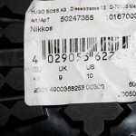 $395 Hugo Boss ‘NIKKOS’ Size 10 (9 UK) Leather Ankle Boots/Sneakers in Black