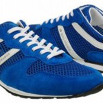 New. $150 Hugo Boss Orange Orlenno Men’s Shoes Size US 7 EU 40  Bright Blue