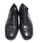 COLE HAAN MENS BLACK LEATHER SNEAKERS SHOES SIZE 11.5 M