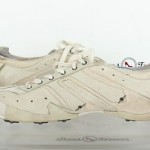 Mens Diesel Stylish Off White Leather Fashion Sneakers Shoes Sz. 12 M