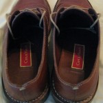 COLE HAAN brown leather lace up dress shoes mens size US 9 1/2 9.5 M