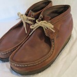 CLARKS Originals Wallabee Brown Leather Boots Shoes Mens 8
