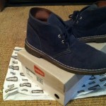 Clarks Original Desert Boot Navy Canvas
