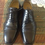 Cole Haan Black Lace Up Oxford With Nike Air Heel