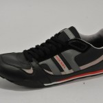 MEN DIESEL GUNNER BLACK GRAY RED CLASSIC 11 NIB NO RESERVE
