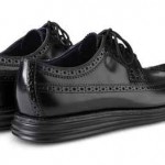 Cole Haan Nike LunarGrand Long Wingtip Black/Black sz 8 BNIB Limited