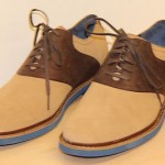 NIB Cole Haan Air Harrison Eva Saddle Leather Suede Shoes Oxfords Sz 12