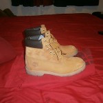 timberland  size 10 wheat used
