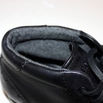 $395 Hugo Boss ‘NIKKOS’ Size 10 (9 UK) Leather Ankle Boots/Sneakers in Black