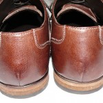 COLE HAAN MENS SZ 9.5 DARK BROWN LEATHER OXFORDS COMFORT SHOES