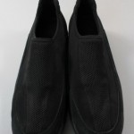 COLE HAAN Men’s Black Red Mesh Suede Loafers Sz 9.5 M