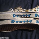 Disney Vans Donald Duck Shoes 1995 Size 7 Sneakers