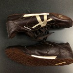 Men’s NWOB DIESEL Brown Leather NEW REMY Casual Shoes Sneakers Size 10.5