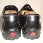 COLE HAAN MENS BLACK LEATHER LOAFERS SIZE 8.5 M