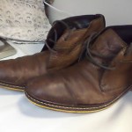 Cole Haan Nike Air Leather boots Brwn Sz 11M Pre-owned Good Condition!
