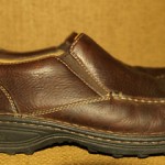 TIMBERLAND men’s slip-on loafers mocs sz 11 M brown leather EUC free shipping!