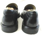 COLE HAAN Nike Air Size 9 M Men’s Split Toe Black Leather Loafer Shoes