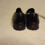 COLE HAAN MEN’S TUCKER VENETIAN BLACK LEATHER SHOE SIZE 10.5M Pre-Owned (dw)