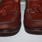 Cole Haan brown leather tassel loafer, size 12 D