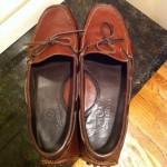 Cole Haan Brown Pebble Grain Leather Driving Loafers. Size 10.5D. Nice!