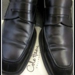 COLE HAAN BRAGANO MENS SHOES PENNY LOAFERS 9 1/2BLACK