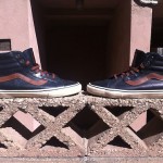 Vans Vault Sk8-Hi LX Leather Flannel