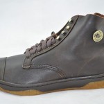 Diesel ‘Basket Tatra’ Men’s Toe Cap Leather Boot in Coffee Bean Size 10.5 M