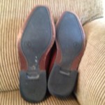 MEN’S COLE HAAN NIKE AIR BROWN SLIP ON SHOES SIZE 10 1/2