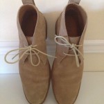 COLE HAAN Chukka Camel Suede Ankle Boots Men Sz 11 Fits a Sz 11.5 – 12 Lace up