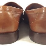 COLE HAAN Mens CITY Brown LEATHER Slip On Dress Shoe Loafer SIZE 9.5 M – NICE