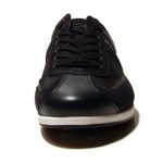 $225 Hugo Boss ORANGE Label Sneakers Navy Blue Mens Shoes 13 46 Trainers 12.5
