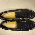 COLE HAAN MEN’S TUCKER VENETIAN BLACK LEATHER SHOE SIZE 10.5M Pre-Owned (dw)