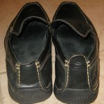 Mens Cole Haan Nike Air Black Leather Classic Loafers sz 11 M