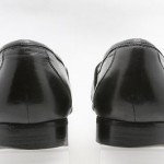 Mens shoes COLE HAAN Italy BRAGANO black soft leather slip on loafers sz 12 M