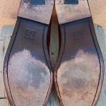 Cole Haan Mens Dress Shoes Size 9D Burgundy Leather Casual Slip On Penny Loafers