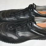 Mens Boss by Hugo Boss Black Leather Lace Up Casual Shoes Size 10M