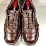 Clarks Brown Oxford leather Lace Up Shoe Mens Size**11 M