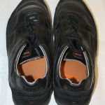 Mens Boss by Hugo Boss Black Leather Lace Up Casual Shoes Size 10M